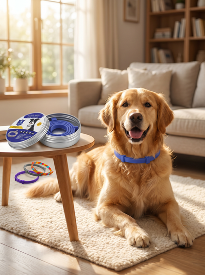 Flea & Tick Protection Collar for Dogs and Cats